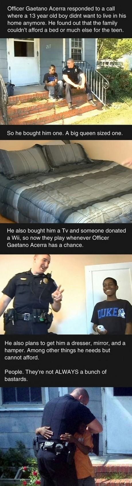 Police Officer Kindness